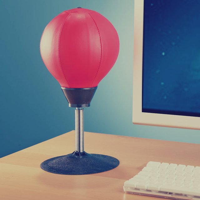 OFFICE-desktop-punching-bag