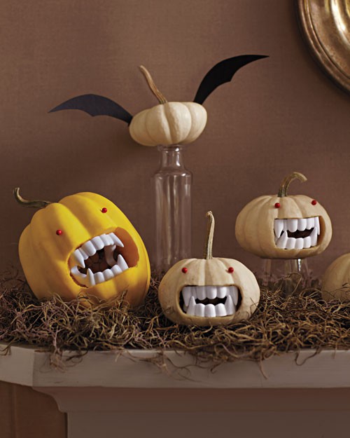 Pumpkins with Fangs Pumpkins with Fangs