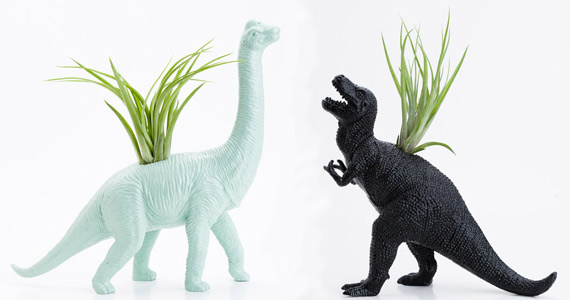 Dinosaur Planters
