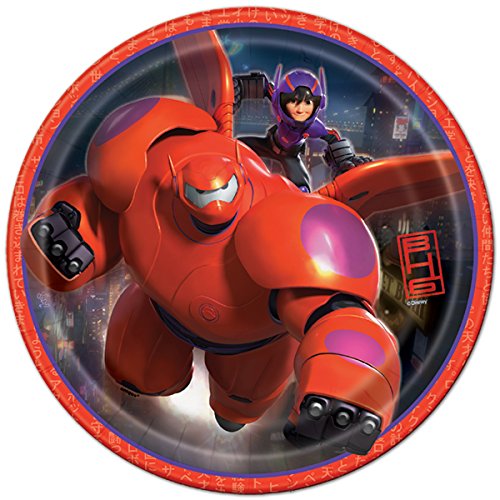 bh-big-hero-6-party-plates-baymax-and-hiro