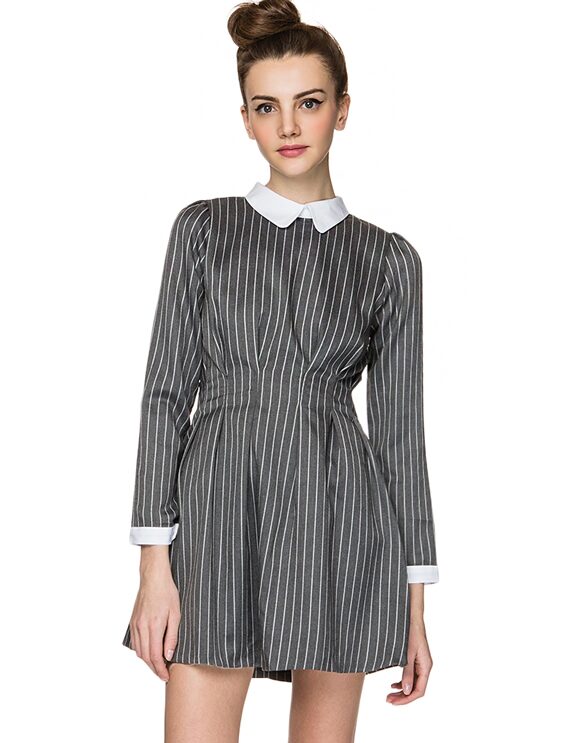 pm-amy-grey-stripe-dress-lon-sleeve
